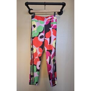 Adidas Marimekko girls floral‎ vibrant leggings size 13 / 14